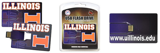 University of Illinois Fighting Illini Flash Drive