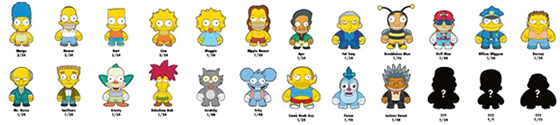 Simpsons Mini Figures Series 1