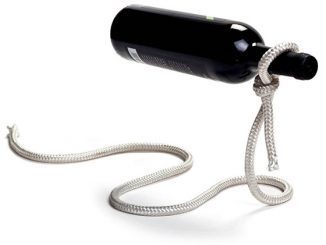 Rope Lasso Wine Bottle Holder