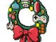 LED 8-Bit Christmas Wreath