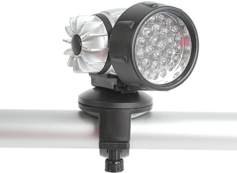 31-LED Bike Light with Torch