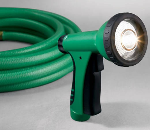 LED Nozzle for Garden Hose