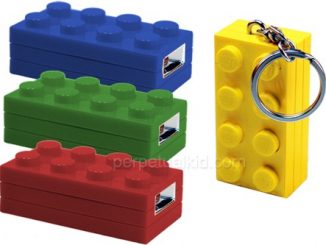 LED Lego Keychain