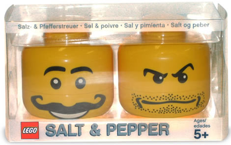 LEGO Salt and Pepper Shaker Set