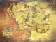 Lord Of The Rings Map Of Middle Earth Poster