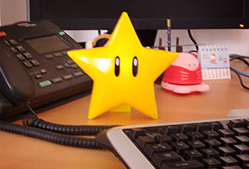Super Mario Singing Glow Star