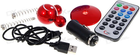 Mickey Mouse MP3 Player with FM Car Transmitter