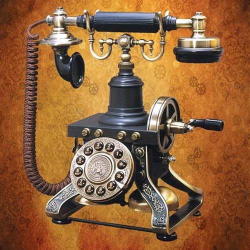 museum replicas Steampunk Telephone