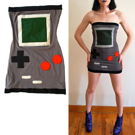 Nintendo Gameboy Tube Dress