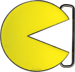 Pac-Man Belt Buckle