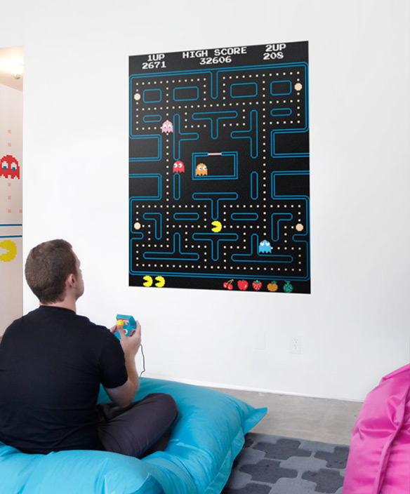 Blik Pac-Man Maze Wall Decals