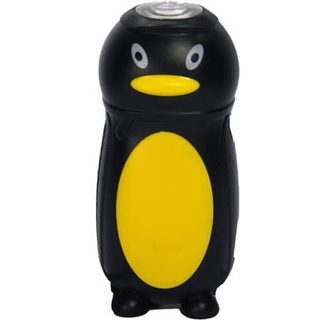 Self-Powered LED Penguin Flashlight