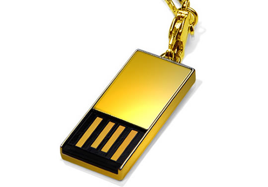Pico-C Solid Gold USB Drive