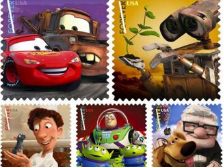 Pixar Postage Stamps