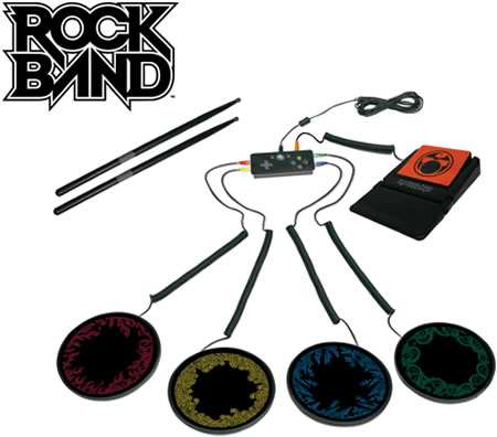 Portable Rock Band Drum Kit for Xbox 360