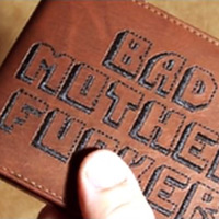 Pulp Fiction Bad Mother Leather Wallet