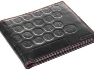 Qwerty Leather Wallet