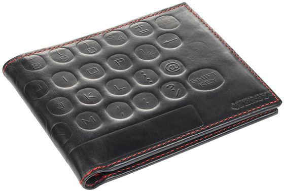 Qwerty Leather Wallet 
