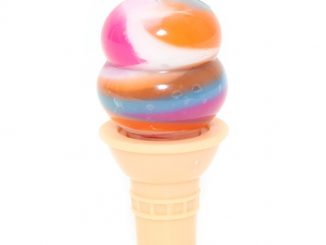 Rainbow Sherbet Swirl Ice Cream Lip Gloss