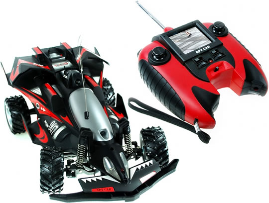R/C Car with Video Camera and Laser Game