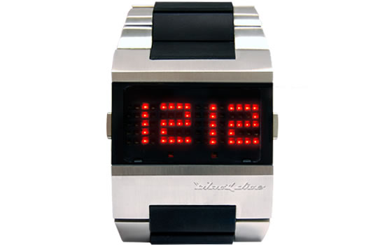 Stylish Retro LED Watch by Black Dice