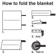 Safety Can - Blanket Folding Instructions