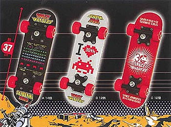 Space Invaders Mini Skateboards