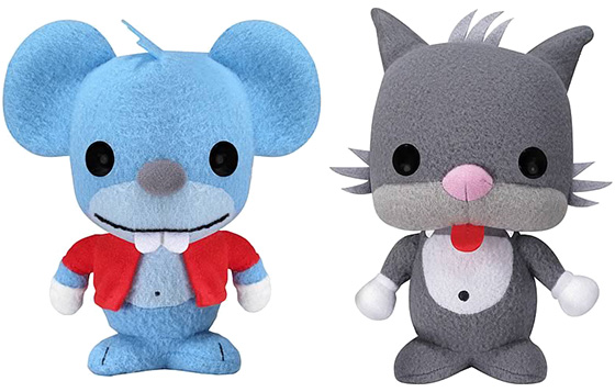 The Simpsons Itchy and Scratchy Plush Toys