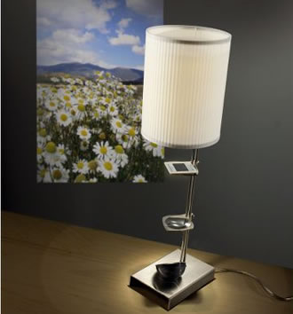 Slide Projection Table Lamp