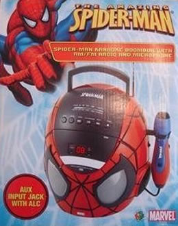 Spider-Man Boombox Karaoke