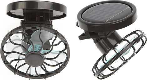 Solar Mini Clip Fan