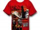 Star Wars Red Clone Wars Red Panels T-Shirt
