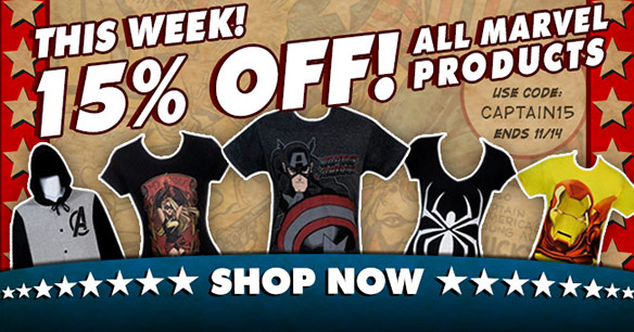 SuperheroStuff.com 15% off All Marvel and Star Wars Products