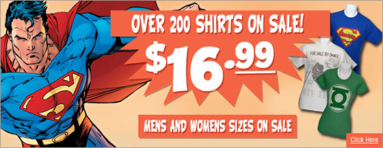 SuperHeroStuff.com T-Shirt Sale