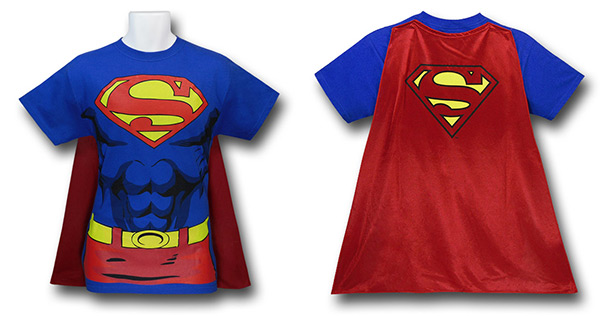 Superman Cape Costume T-Shirt
