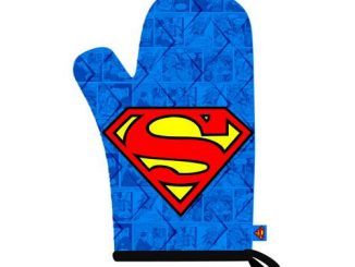 Superman Logo Oven Mitt