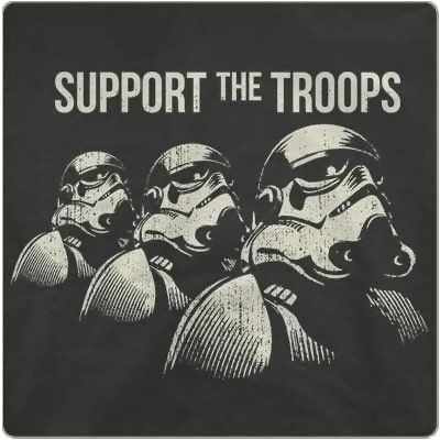 Star Wars Support the Troops T-Shirt