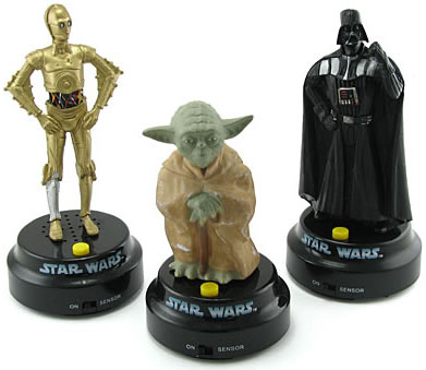 Star Wars Talking Dashboard Statues
