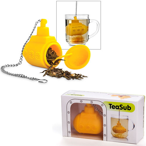 ghfcffdghrdshdfh Tea Sub Yellow Submarine Loose Leaf Herbal Spice Infuser Silicone Spice 