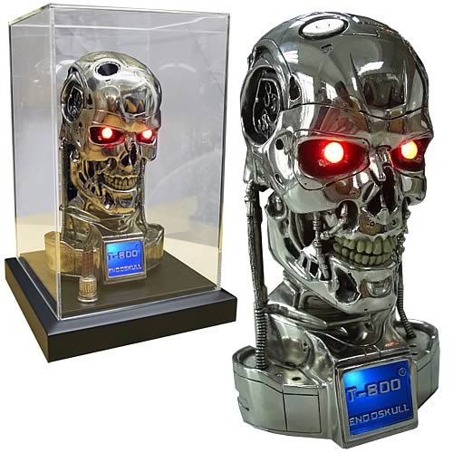 Terminator T-800 Skull Head LED 1/1 Vinyl Model Kit 