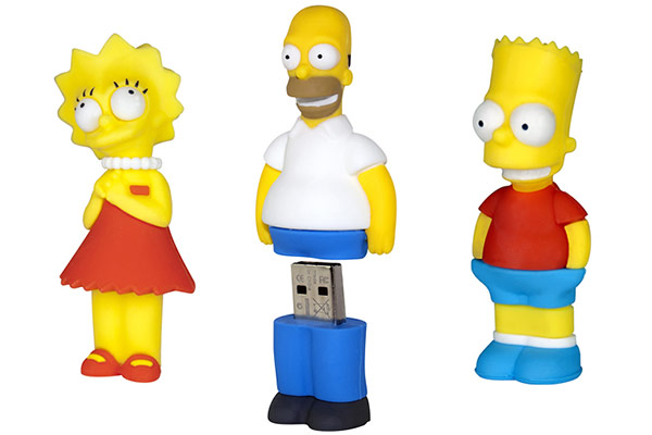 The Simpsons USB Flash Drives