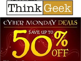 ThinkGeek Cyber Monday Deals 2013
