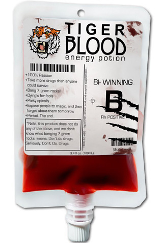Tiger Blood Energy Drink