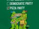 TMNT Vote Pizza Party Shirt