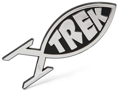 Star Trek Fish Car Emblem