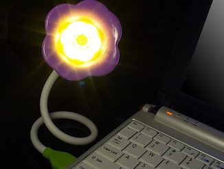 USB Flower Light with Aroma Diffuser