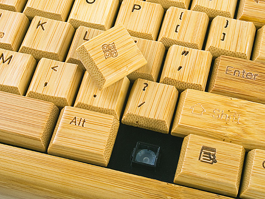 USB Bamboo Keyboard