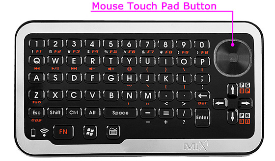 Wireless Mini Keyboard Mouse