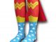Wonder Woman Cape Socks