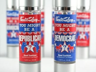 You Might Be A Democrat/Republican Hand Sanitizer